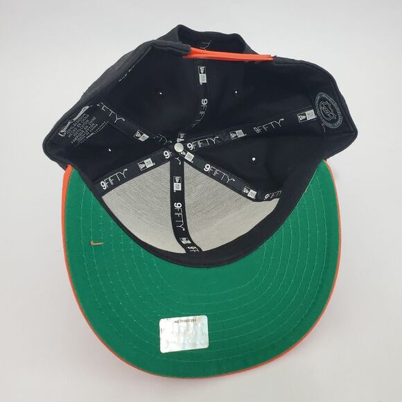 NHL Philadelphia Flyers Hockey SNAPBACK Hat 9Fifty Adjustable Size Brim Design - Picture 6 of 8